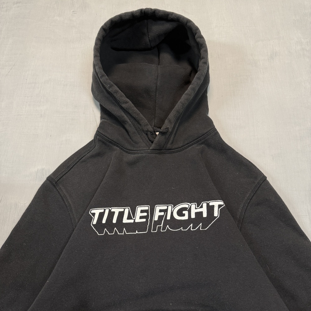 Printed DSG Men's pullover hoodie Y2K Black Size S